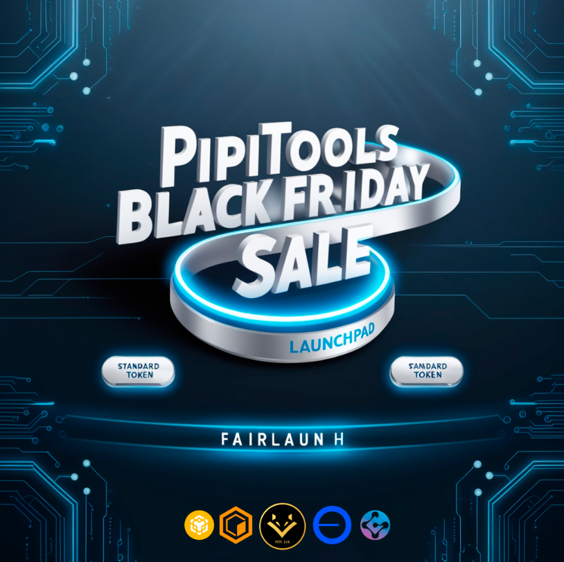 PipiTools's tweet photo. 🎉 Black Friday Sale on PIPI_LOL! 🎉
Are you a developer or want to launch your own token? This is your chance! 💥
🔑 Standard Token Creation: FREE
🎯 Fairlaunch: FREE
🚀 Launchpad: FREE
We only charge 5% of the pre-sale proceeds. The time is now! 👇
#Pinksale #Cointool #Binance #BSC #memecoins #shib #DOGE $PIPI