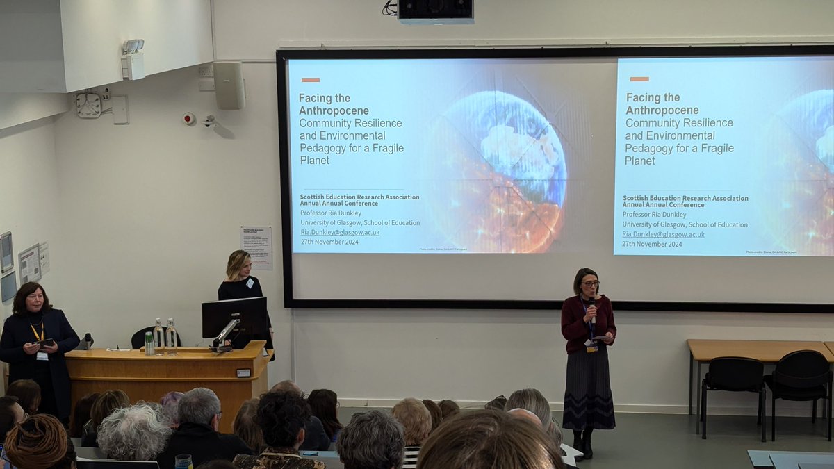 Derek P Robertson (@derekrobertson) on Twitter photo <a href="/robb_anna/">Dr Anna Robb</a> introduces the first keynote at #seraconf24 at <a href="/dundeeuni/">University of Dundee</a>. Facing the Anthropocene by <a href="/RiaDunkley/">Prof Ria Dunkley</a> looks to be a great start to the conference presentations. <a href="/robb_anna/">Dr Anna Robb</a> introduces the first keynote at #seraconf24 at <a href="/dundeeuni/">University of Dundee</a>. Facing the Anthropocene by <a href="/RiaDunkley/">Prof Ria Dunkley</a> looks to be a great start to the conference presentations.