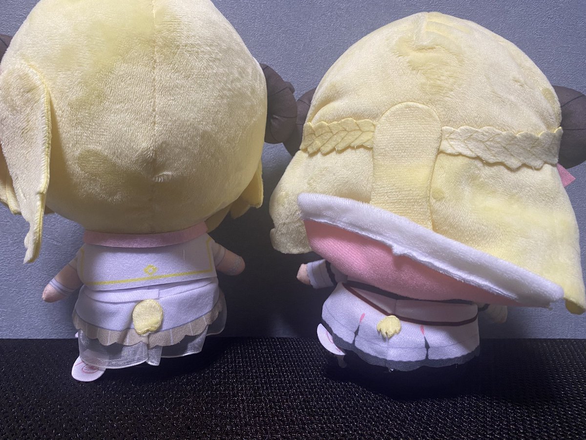 ホロフレwith U 私服バージョンが届きました！
お顔がまんまるになってて、ほっぺの赤みも強くなってます🐏💛
しっぽも大きくなってて可愛いです☺️
顔の横幅が大きくなった気もするけど内緒にしておきます🤫

#届いたよわためぇ