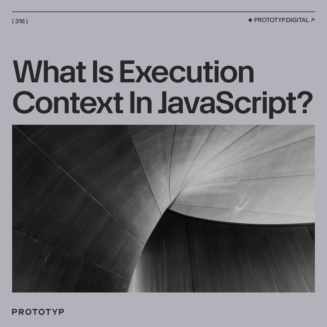_prototyp's tweet photo. Ever wonder what happens when JavaScript runs your code? 🤔

Our latest blog explains Execution Context in JavaScript: how it manages memory, execution flow, and why it's key to mastering hoisting. 👇

https://t.co/IBGVBhkbva 

#JavaScript #ExecutionContext https://t.co/mBI54LzEUC