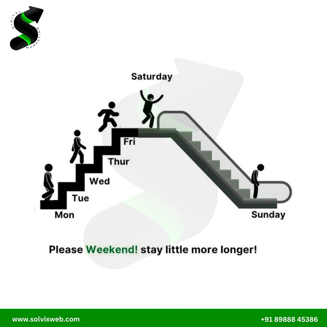 Solvix_Web's tweet image. Please Weekend! 🙏😄 Stay a little more longer! . . . . 
👉Explore with @solvix_web For more information
#seo #digitalmarketing #marketing #socialmediamarketing #socialmedia #webdesign #branding #business #solvix #contentmarketing #website #marketingdigital #searchengine