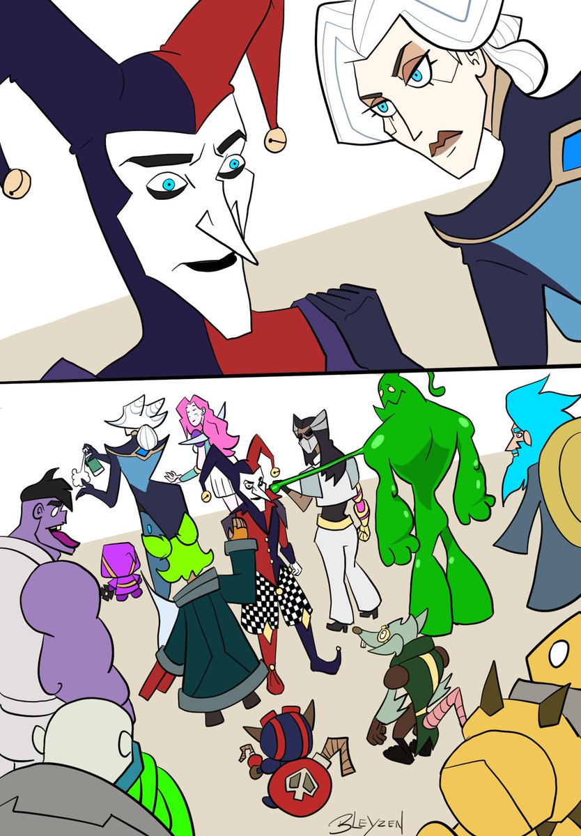 Bleyzen404's tweet photo. Hi Shaco
#Arcane https://t.co/thFaoEQN1k