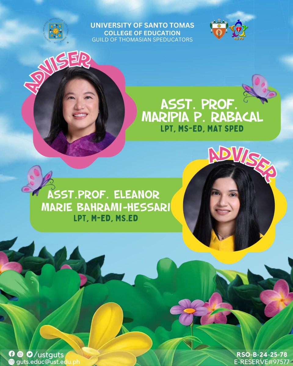 ustguts's tweet photo. Want to know more secrets from us? We will share it in 1, 2, and 3! 🥁🥁

Cheers to the secret recipe for inclusion! 💫 Meet our dedicated advisers who will help you advocate inclusion in our society. 💫

We cannot wait to work and be with you on this journey, SNEDucators! 💥💥 https://t.co/syn4GxJo25