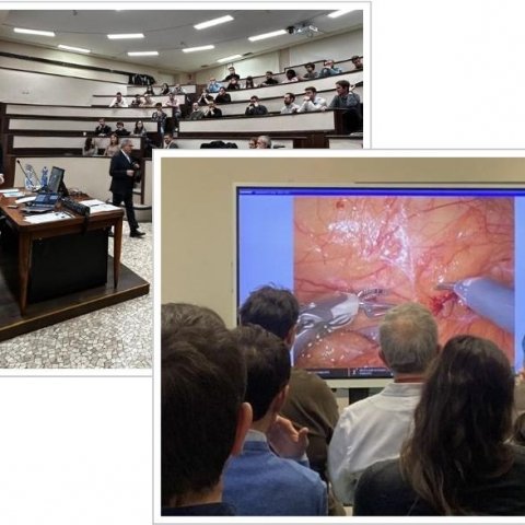 #ChirurgiaRobotica L'esperto internazionale Alberto Breda visita l'#Urologia di #PoliclinicoMi, dove esegue un intervento di nefrectomia parziale robotica destra e tiene due letture magistrali
➡️ bit.ly/3B3qJaz