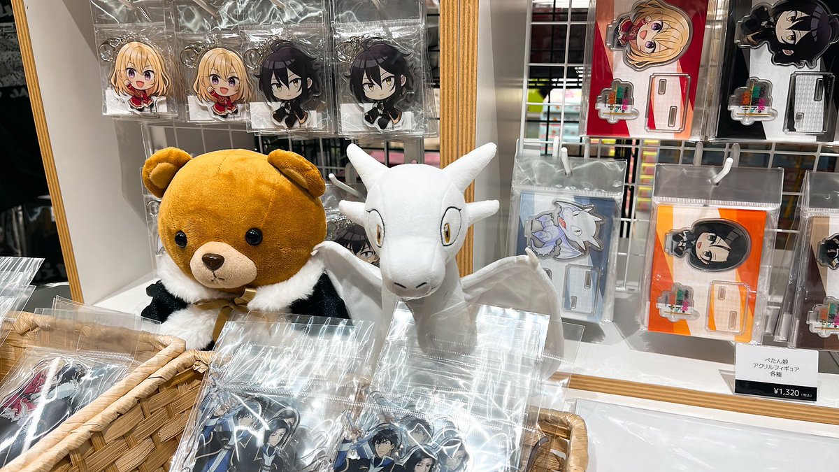 ラーヴェもいっしょ🐉🧸 #やり竜 POPUPショップにお邪魔してきました