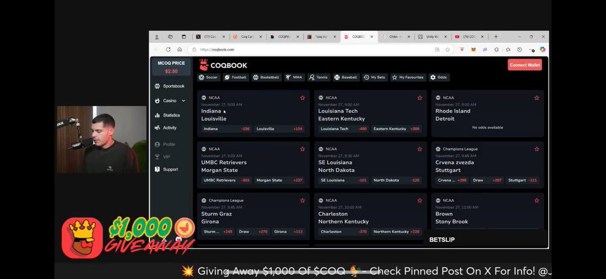 🐓 <a href="/JakeGagain/">JAKE</a> and <a href="/cryptojourneyrs/">Rodney</a> chatting <a href="/coqbook/">coqbook 🐓🇫🇷🔺</a> $COQ