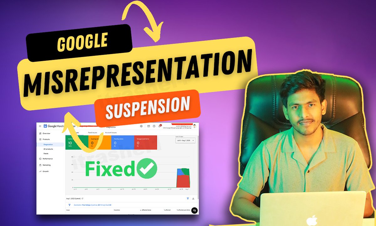itrashel1's tweet photo. Are you dealing with a Google Merchant Center Misrepresentation Suspension?

Knock here to get a guaranteed solution: https://t.co/pZyLnpENaX

#GMC #Google #GoogleMerchant #MerchantCenter #Misrepresentation #Suspended #Suspension #Fiverr #Ecommerce #Ads #GoogleAds #Advertising https://t.co/Il4Ff2avgt