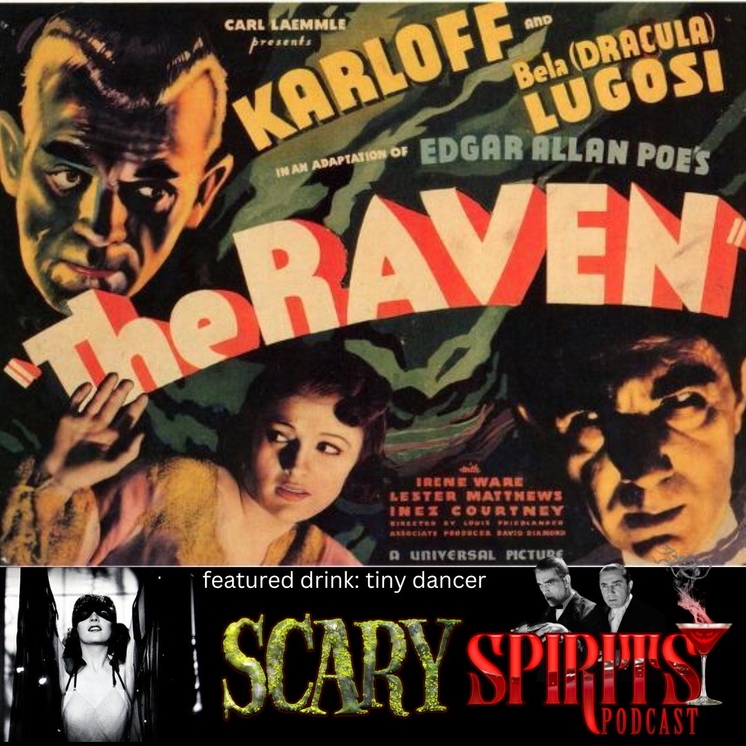 ScarySpiritsPod's tweet photo. This movie is a tutorial on what NOT to do for love. Plus it has Bela and Boris!  What more could you ask for? Out today!
https://t.co/jayLnfBvmL
#scaryspiritspodcast
#horror
#horrormovies
#horrorfilms
#horrormoviepodcast
#moviereviews
#moviereviewsandbooze
#freecocktailrecipes https://t.co/ugslSvVKFD