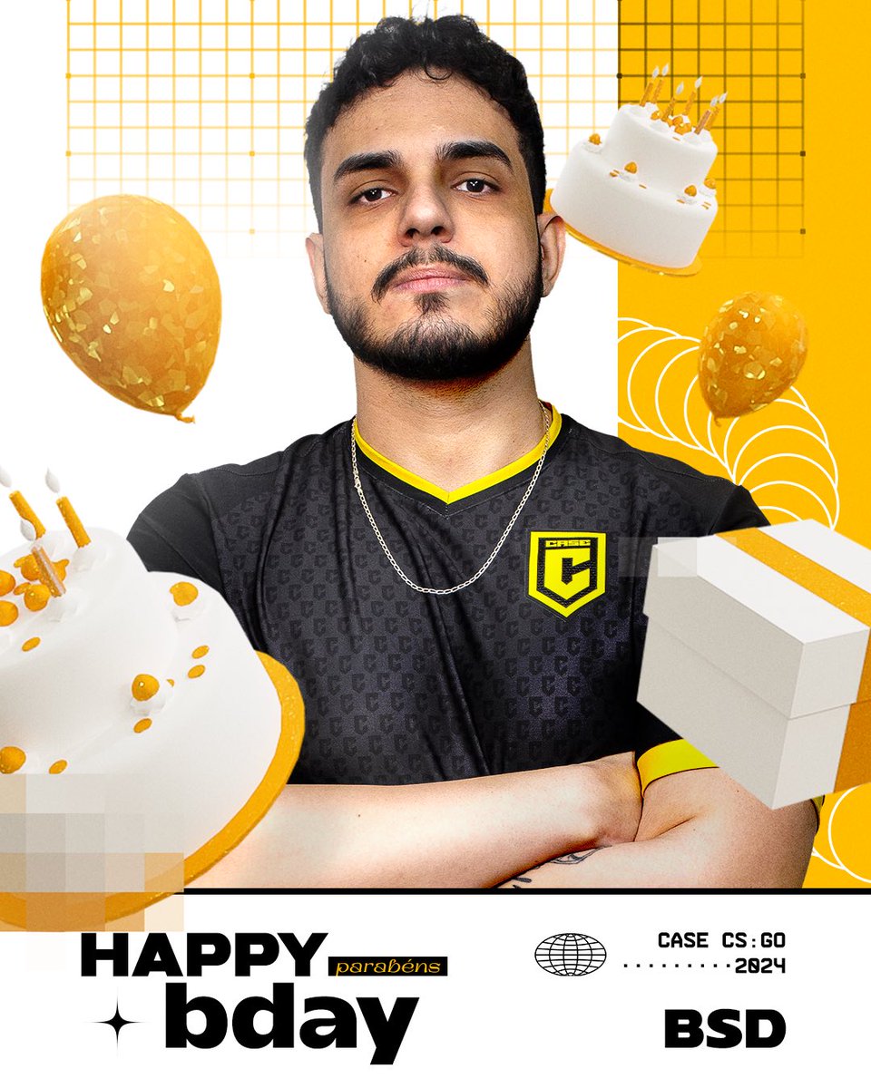 Hoje é o dia DELE! 🎯

Nosso awper completa mais um ano de vida. Desejamos muitas felicidades, muitos anos de vida e um novo ciclo repleto de conquistas e vitórias!

Parabéns, <a href="/bsdfps_/">bsd</a> 💛🖤