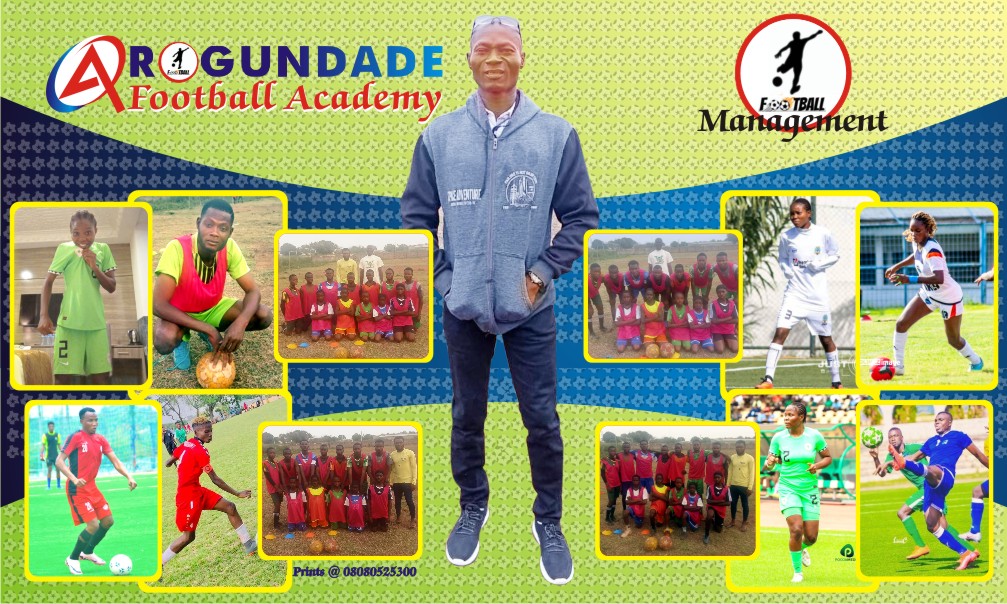 Yomi2012's tweet photo. The CEO Arogundade Football Academy,with some of the successfully promoted players both males and females.

It's not too late to join the moving train. https://t.co/uNkKatlzGl