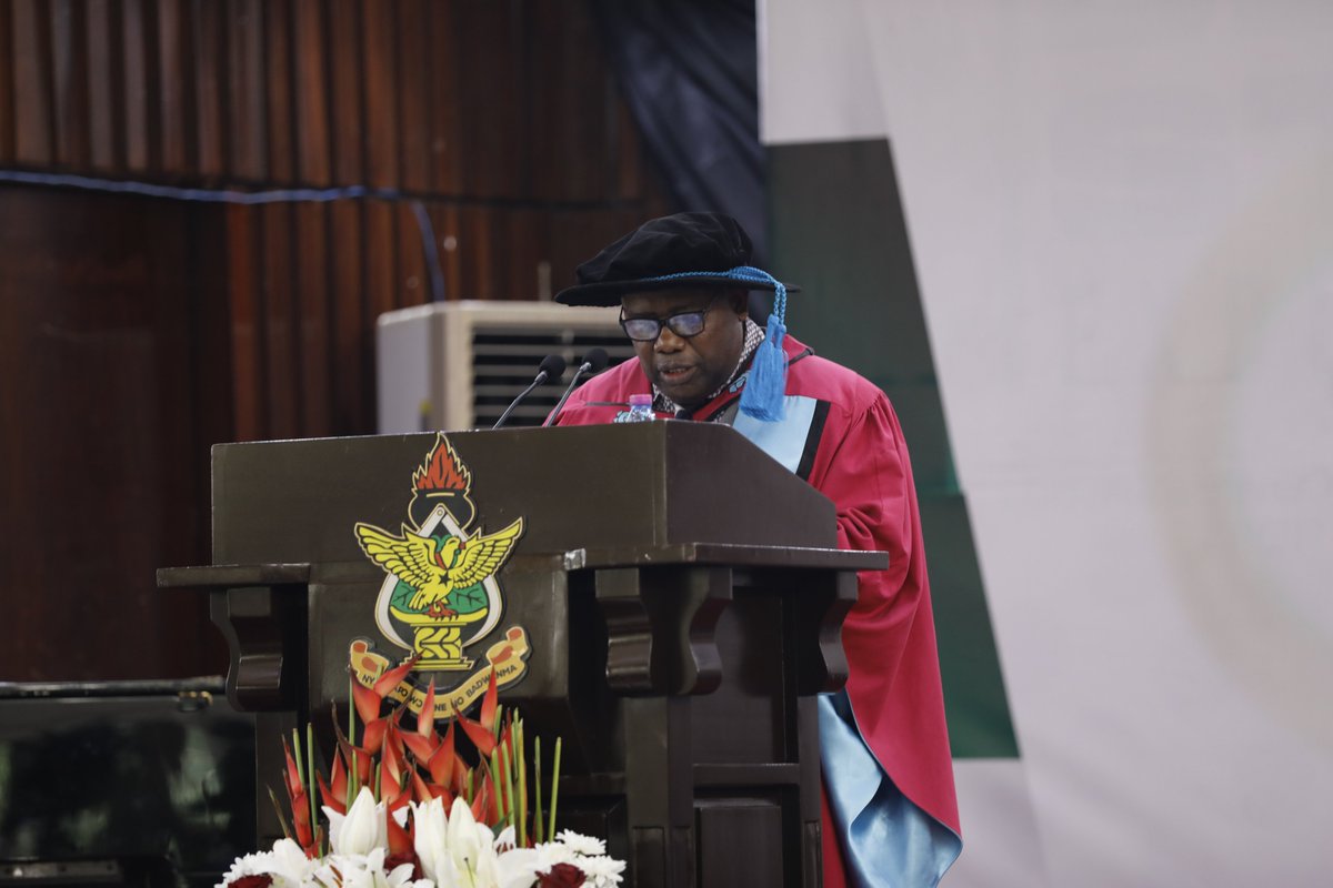 tektvgh's tweet photo. KNUST 58TH CONGREGATION
Provost of the College Of Science, 
Prof. Leonard K. Amekudzi https://t.co/Izdvz2z1NY