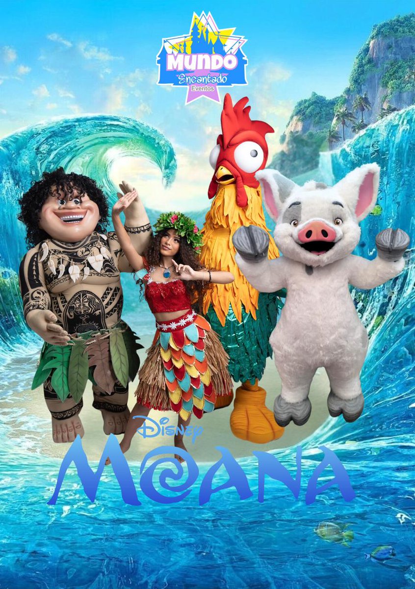 AdColima's tweet image. 🌊 ¡PRIMICIA MUNDIAL: ¡MOANA 2 EN VIVO CON MUNDO ENCANTADO! 🚢
¿Quieres el SHOW EXCLUSIVO de Moana 2 para tu evento? 👧🏽🌴
Somos los PRIMEROS en Colima, Jalisco y Michoacán con el show infantil de animación más esperado. Moana 2 que solo encuentras en CINES y en #MundoEncantado.