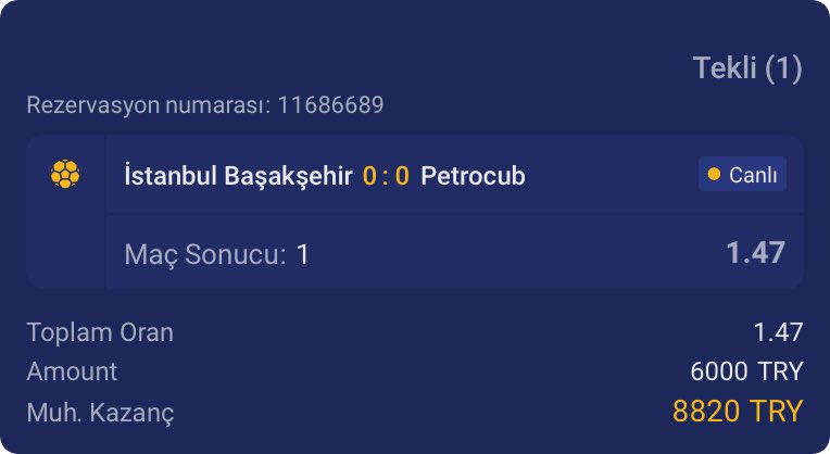 🚨 Canlı

Başakşehir - Petrocub

MS 1 @ 1.47

🍀 Güzel oran. Bol şanslar…