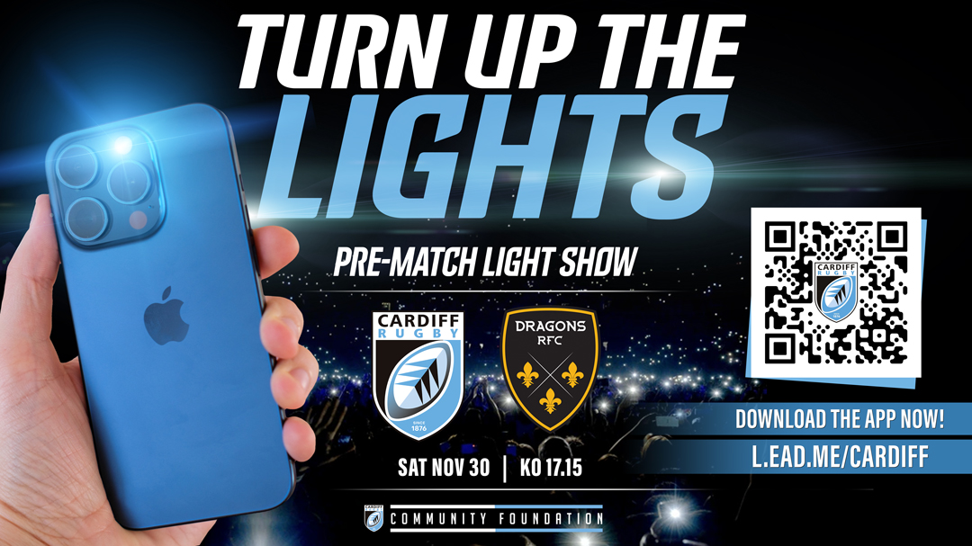 Cardiff Rugby (@cardiff_rugby) on Twitter photo Turn up the lights at the Arms Park this Saturday 🆚 <a href="/dragonsrfc/">Dragons RFC 🐉</a>. 🔦
Secure your tickets to the game and download the App. ⤵️
🎟️ eticketing.co.uk/cardiffrugby/E…
🔗 cardiffrugby.wales/news/light-up-…
#AlwaysCardiff Turn up the lights at the Arms Park this Saturday 🆚 <a href="/dragonsrfc/">Dragons RFC 🐉</a>. 🔦
Secure your tickets to the game and download the App. ⤵️
🎟️ eticketing.co.uk/cardiffrugby/E…
🔗 cardiffrugby.wales/news/light-up-…
#AlwaysCardiff