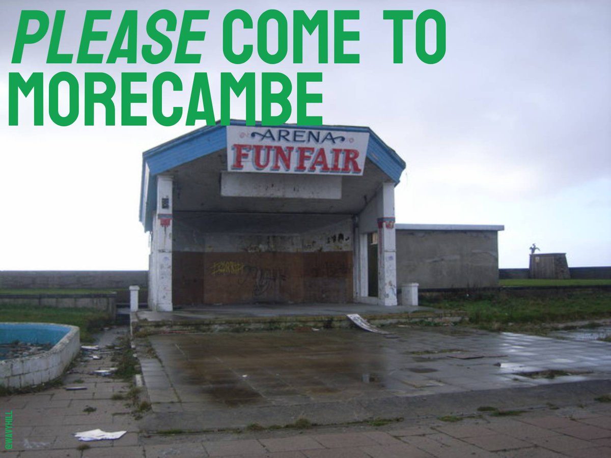 My entry for today's <a href="/OneMinuteBriefs/">One Minute Briefs ⏱️</a> – Create posters that put Lancashire on the map with fun headlines using the names of Lancastrian towns &amp; cities to celebrate #LancashireDay 🌹