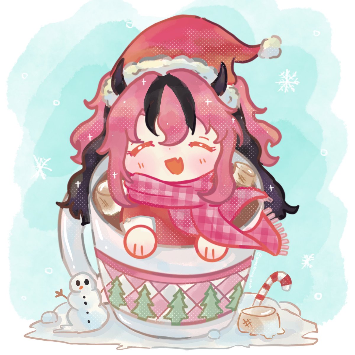 something_awk's tweet photo. Tis the season! Letโs get warm with hot cocoa ๐
#MariPortrait https://t.co/z9IO0APbu1