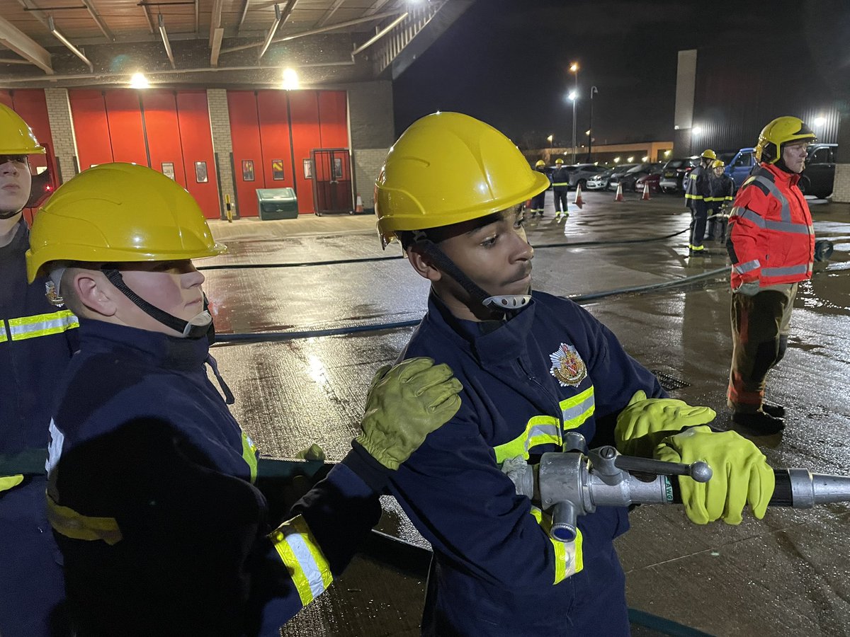 Big progress being made by our new Cadets @ Bury fire cadets
