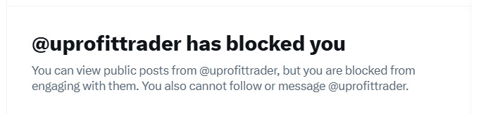 Ask uprofit for clarification on what <a href="/nuttybartrading/">Nutty Bar Trading</a> is talking about today - and this is what they do.

<a href="/PeterLBrandt/">The Factor Report</a> here's another scam for you happening in real time. uprofit is insolvent and retroactively applying rules to not only deny payouts but CLOSE accounts.