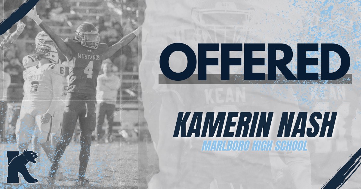 Proud to announce I have got a offer to Kean University