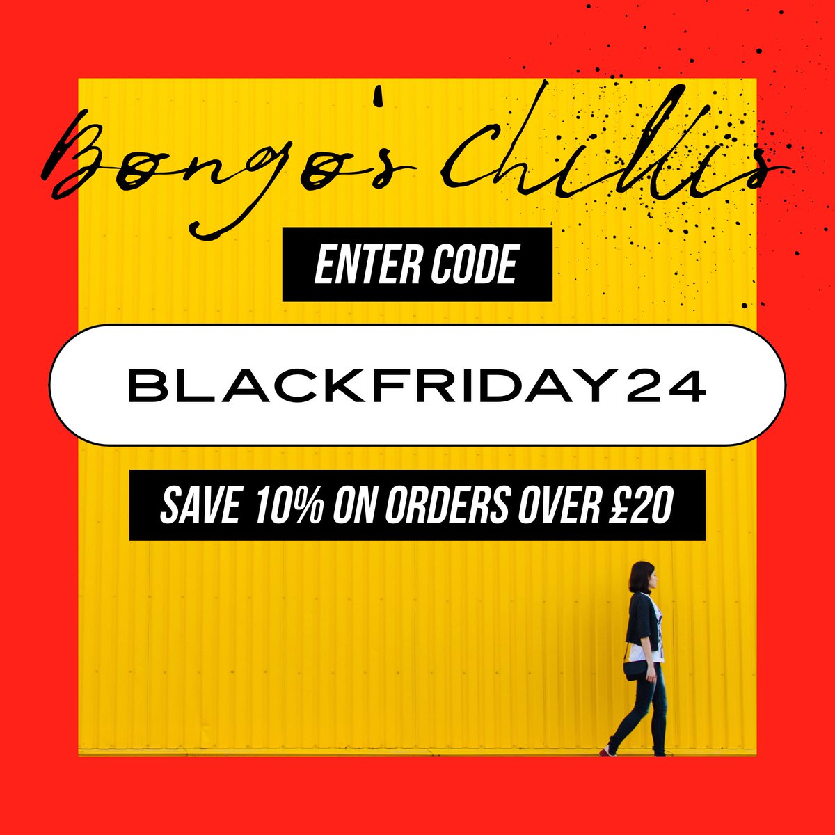 🌶️🔥⭐YOUR BONGO'S BLACK FRIDAY DISCOUNT CODE 2024⭐🔥🌶️ - 

mailchi.mp/74a802bb7002/y…