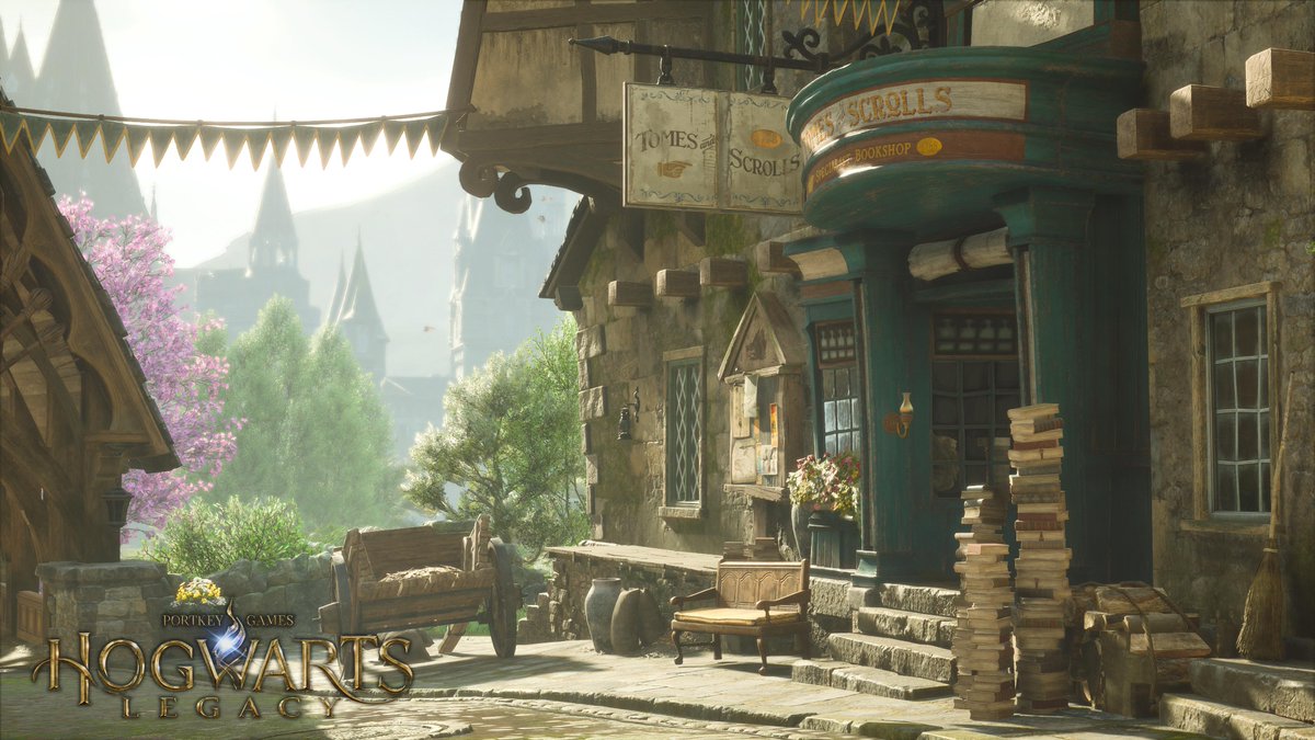 photomodegame's tweet photo. ホグズミード探索開始
#HogwartsLegacy
#ホグワーツレガシー https://t.co/fpIjwWhX3E