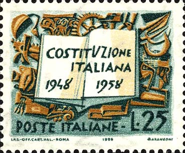 MuseoDeiTasso's tweet photo. #francostorie

"L'Italia è una Repubblica democratica, fondata sul lavoro. La sovranità appartiene al popolo, che la esercita nelle forme e nei limiti della Costituzione"

I francobolli che vedi, furono emessi i per i 10 anni della nostra Costituzione.

Hai un articolo preferito? https://t.co/a9BUE6f9W9