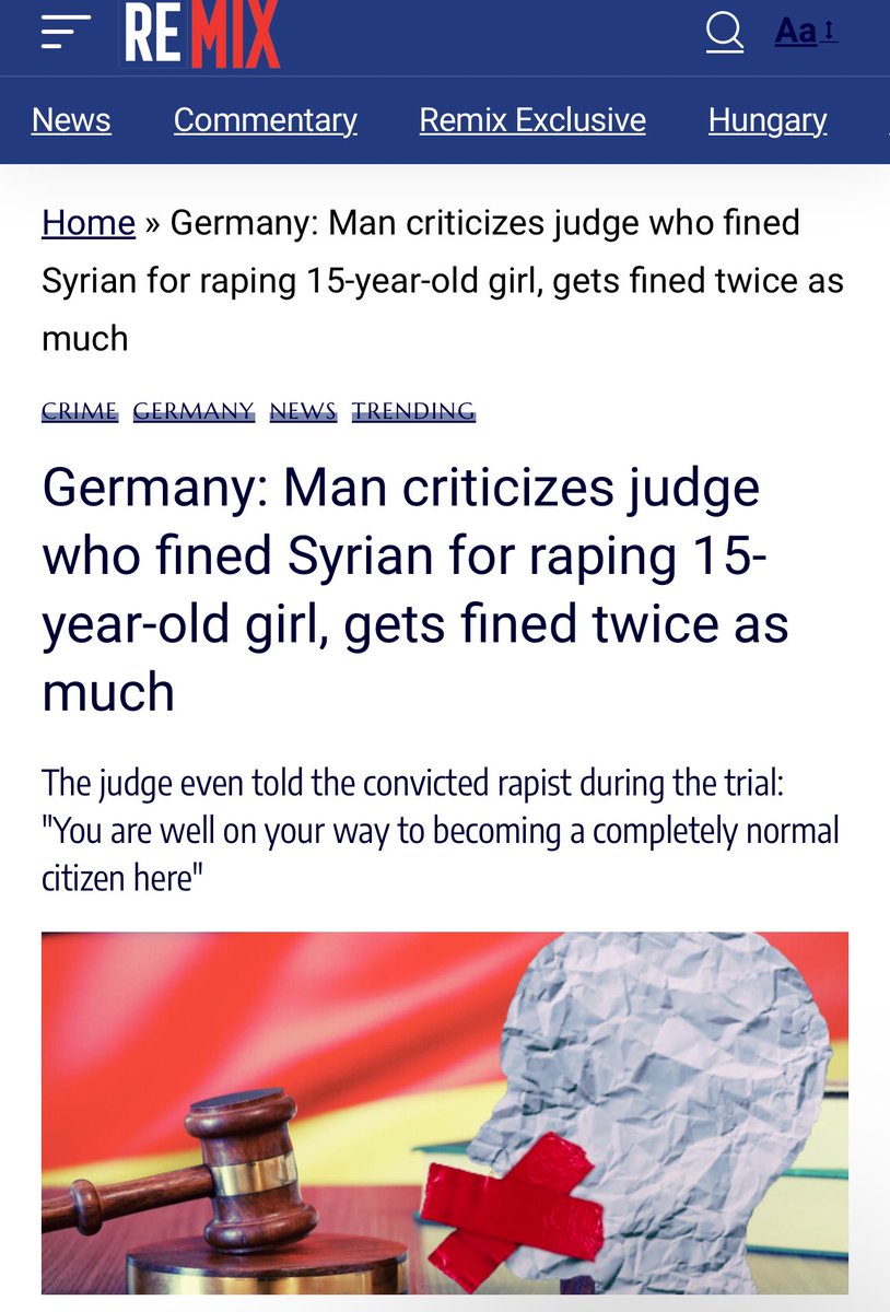 SeibtNaomi's tweet image. 🚨INSULTING POLITICIAN WORSE THAN IMMIGRANT RAPlNG MINOR?🇩🇪

Germany is not only a two tier system.

It is a PROFITABLE TYRANNY. 

Insulting political authorities (even if they commit great injustices!) is ILLEGAL and  results in fines of thousands of euros.