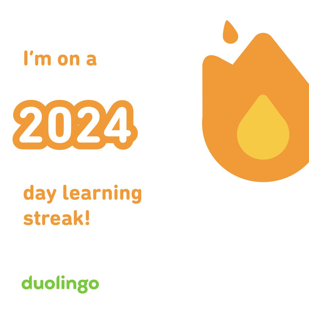 That’s what year it is! 😎🦉🇫🇷🇪🇸🏴󠁧󠁢󠁷󠁬󠁳󠁿 #Duolingo