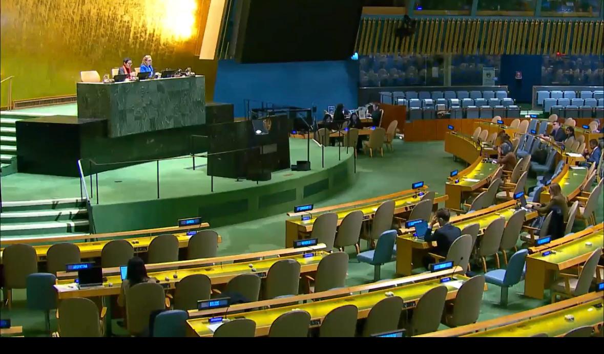 Bangladesh@UN (@bangladeshun1) on Twitter photo In the UNGA, at the commemoration of the 25th anniversary of the International Day for the Elimination of #ViolenceAgainstWomen,
Bangladesh🇧🇩reaffirmed Government's highest priority on gender equality and women empowerment including through constitutional guarantee
<a href="/BDMOFA/">Ministry of Foreign Affairs</a> In the UNGA, at the commemoration of the 25th anniversary of the International Day for the Elimination of #ViolenceAgainstWomen,
Bangladesh🇧🇩reaffirmed Government's highest priority on gender equality and women empowerment including through constitutional guarantee
<a href="/BDMOFA/">Ministry of Foreign Affairs</a>