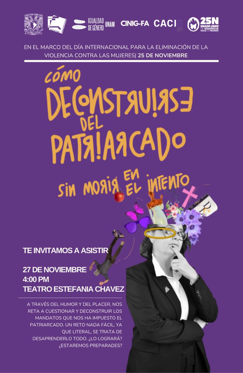 👋🏽 La última (del 2024) y nos vamos . Ahora en la Facultad de Arquitectura de la UNAM en C.U.