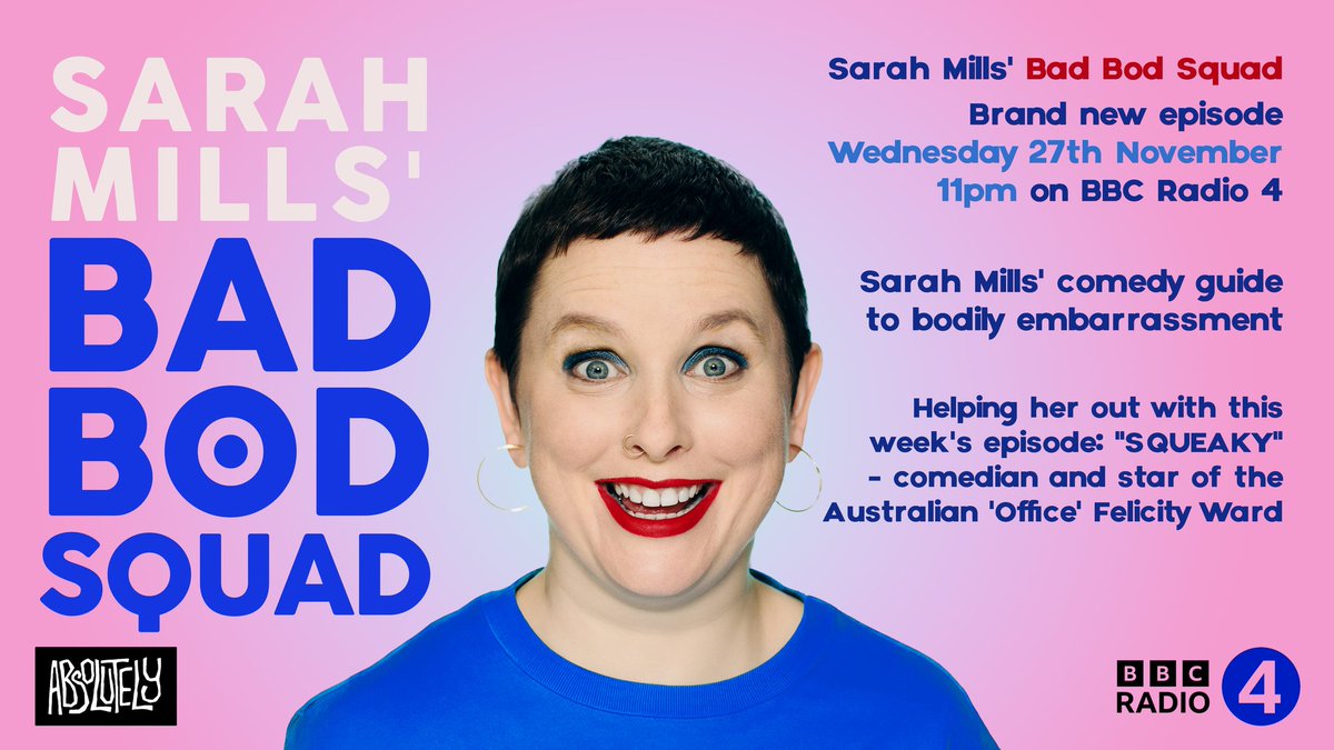 Gordon Kennedy (@gordongkennedy) on Twitter photo Joining Sarah tonight to chat about the Squeakier aspects of bodily embarrassment is the amazing <a href="/felicityward/">Felicity Ward</a> Funny, informative, squeaky and helpful. <a href="/BBCRadio4/">BBC Radio 4</a> tonight 11pm Joining Sarah tonight to chat about the Squeakier aspects of bodily embarrassment is the amazing <a href="/felicityward/">Felicity Ward</a> Funny, informative, squeaky and helpful. <a href="/BBCRadio4/">BBC Radio 4</a> tonight 11pm