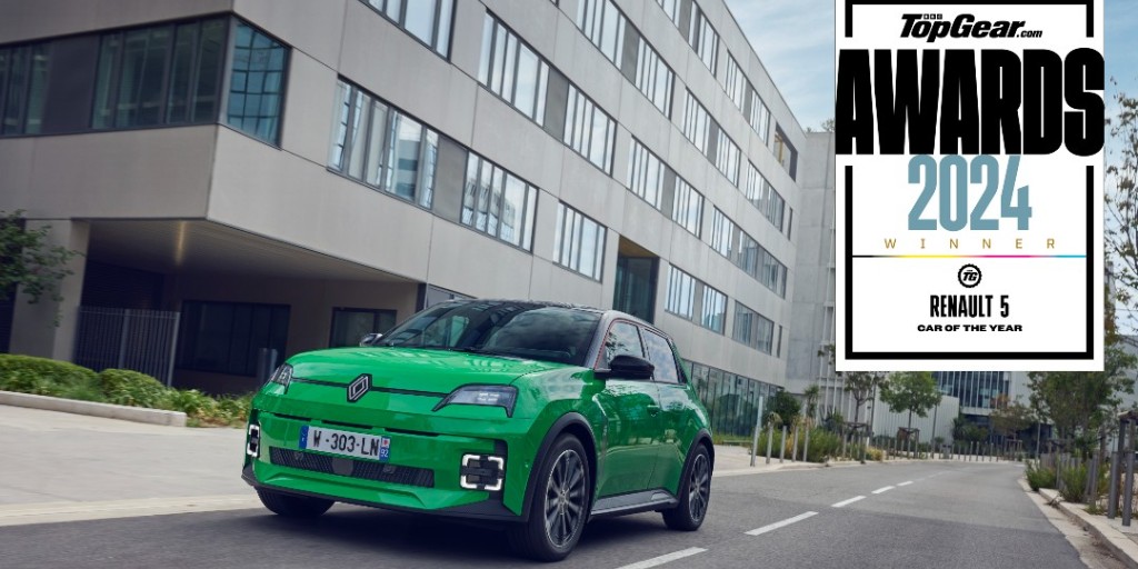 The Renault 5 E-Tech 100% Electric has been crowned 'Car of the Year' at the <a href="/BBC_TopGear/">Top Gear</a> Awards! 🏆

TopGear praised its stylish design, quality and the passion behind its creation. If you're interested in finding out more, contact us today on 01743 445611 📞 

#Renault