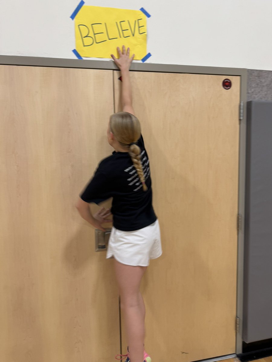 Gibbathy's tweet photo. @TedLasso My daughter at practice last night. https://t.co/c8yR3JiUaw