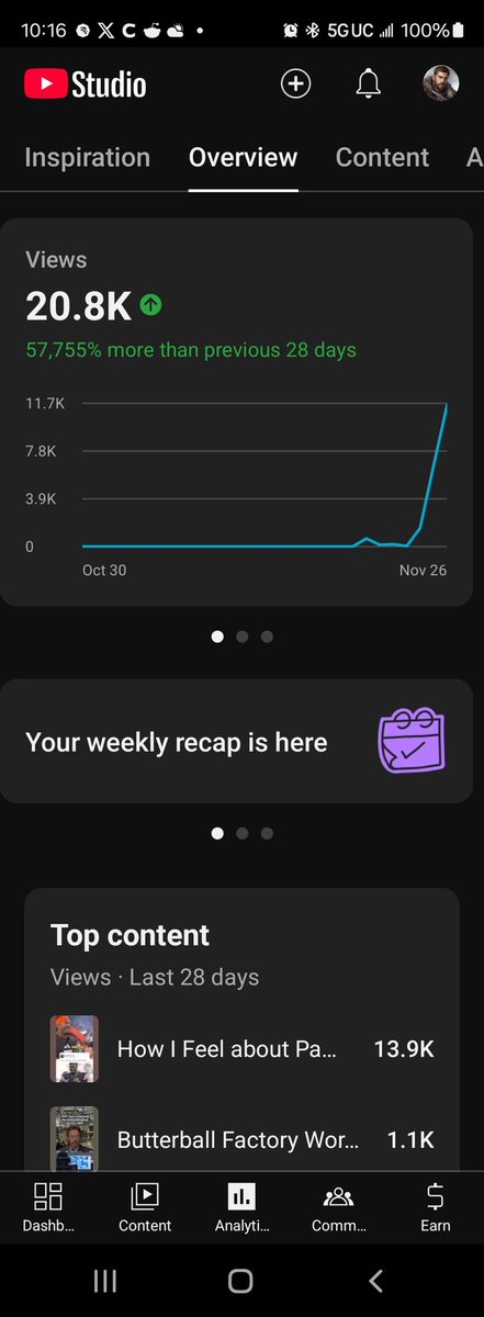JoshCandy5's tweet photo. I may have inadvertently created a monster with the new channel the craic https://t.co/cblkqs6Dy2