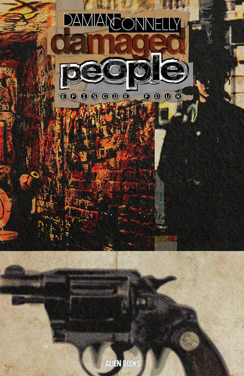 The heartbreaking final issue of DAMAGED PEOPLE is out today at finer comic book shops everywhere!