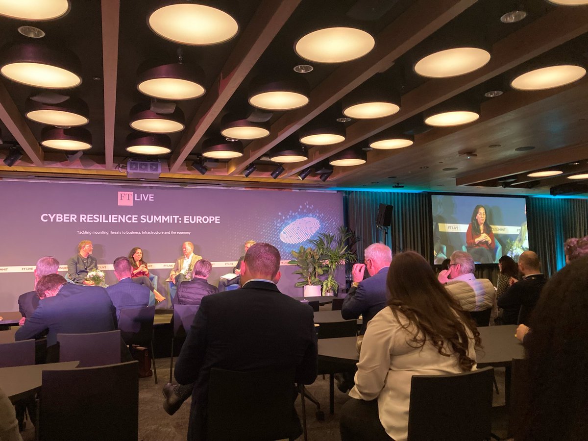 saira ghafur (@sairaghafur) on Twitter photo Great to speak <a href="/ftlive/">Financial Times Live</a> cyber resilience summit on tackling cybersecurity issues in critical infrastructure. Great conversation with fellow panellists and even better to be joined by our growing health cyber team <a href="/imperialcollege/">Imperial College London</a> ! <a href="/imperial_isst/">Institute for Security Science & Technology (ISST)</a> <a href="/Imperial_IGHI/">Institute of Global Health Innovation</a> Great to speak <a href="/ftlive/">Financial Times Live</a> cyber resilience summit on tackling cybersecurity issues in critical infrastructure. Great conversation with fellow panellists and even better to be joined by our growing health cyber team <a href="/imperialcollege/">Imperial College London</a> ! <a href="/imperial_isst/">Institute for Security Science & Technology (ISST)</a> <a href="/Imperial_IGHI/">Institute of Global Health Innovation</a>