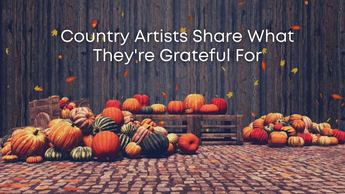 This Thanksgiving, we’re celebrating the season of gratitude with some amazing country artists! Check out the video on our website as they share heartfelt messages about what they’re thankful for.=bit.ly/3Ox4tJ2
#Thanksgiving #Grateful #CountryMusic #CountryArtists