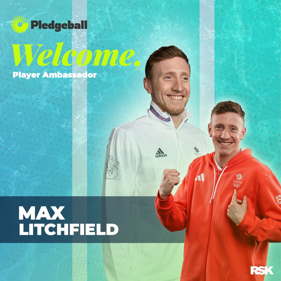Pledgeball (@pledge_ball) on Twitter photo BIG NEWS! <a href="/maxlitch1995/">Max Litchfield</a> is now officially part of Team Pledgeball! 🌊
3x Olympian, 400 Individual Medley superstar, and advocate for sustainability—Max is all about starting small for a big change.
We’re just lucky his latest small change was joining us. Welcome aboard, Max! 💚 BIG NEWS! <a href="/maxlitch1995/">Max Litchfield</a> is now officially part of Team Pledgeball! 🌊
3x Olympian, 400 Individual Medley superstar, and advocate for sustainability—Max is all about starting small for a big change.
We’re just lucky his latest small change was joining us. Welcome aboard, Max! 💚