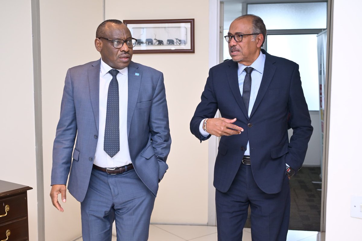 ECA (@eca_official) on Twitter photo <a href="/MichelSidibe/">Michel Sidibé</a> paid a courtesy visit to <a href="/ECA_OFFICIAL/">ECA</a> ES <a href="/ClaverGatete/">Claver Gatete</a> & discussion focused on policy reforms & healthcare in Africa, incl. boosting regulatory systems & local production, R&D, health industrial parks & IP policy changes. <a href="/MichelSidibe/">Michel Sidibé</a> paid a courtesy visit to <a href="/ECA_OFFICIAL/">ECA</a> ES <a href="/ClaverGatete/">Claver Gatete</a> & discussion focused on policy reforms & healthcare in Africa, incl. boosting regulatory systems & local production, R&D, health industrial parks & IP policy changes.