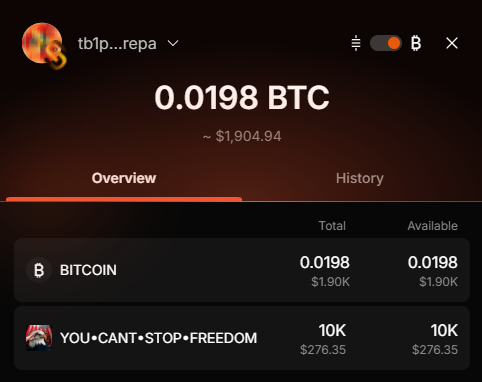 gamajdh's tweet photo. @CNSR_btc bc1pa6tm3nmfu2qqrpnf7y98zrcvyem50flj2x6qpap7c3gj5zf2ql5q6a4kmj https://t.co/uFlceBIsLE