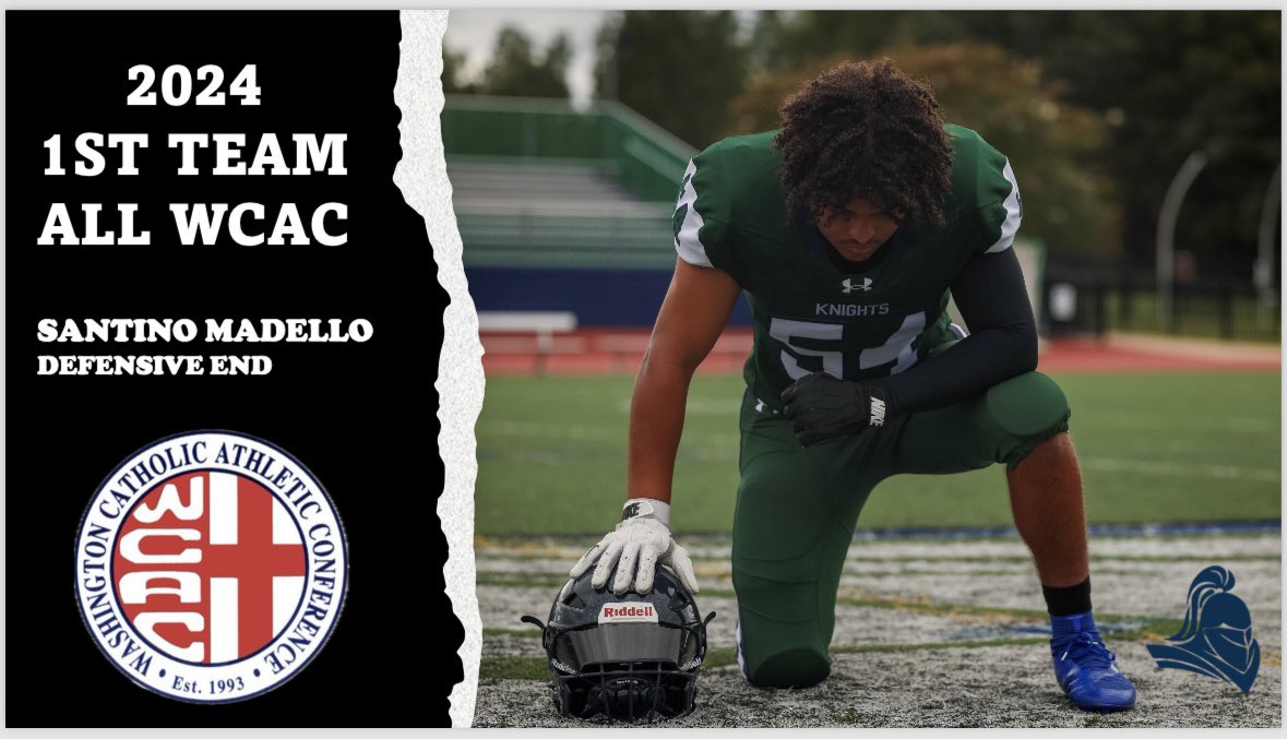 Honored to be named to the 2024 First Team All-WCAC! Grateful for my coaches, teammates, and everyone who supported me this season. Thank you all. #WCAC <a href="/SMRFootball/">SMRFootball</a> <a href="/WCACSports/">Washington Catholic Athletic Conference</a> <a href="/coachwynn6/">Gary Wynn</a> <a href="/CoachNance73/">William Nance</a> <a href="/Coach_Brady/">Aaron Brady</a>