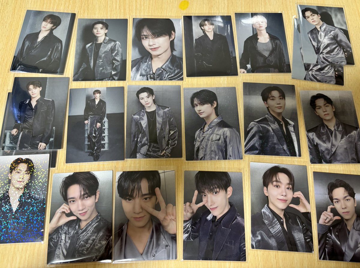 5189_888's tweet photo. seventeen セブチ　イルコン　right here 
トレカ　交換

譲　画像1枚目　エスクプス　ジョシュア　ジュン　ホシ　ウォヌ　ウジ　ミンギュ　ドギョム　スングァン　バーノン　ディノ

求　ミンハオ

まとめての方優先
郵送または30日名古屋手渡し希望

お気軽にお声掛けください🙇🏻‍♀️ https://t.co/baBQ9JpMM6
