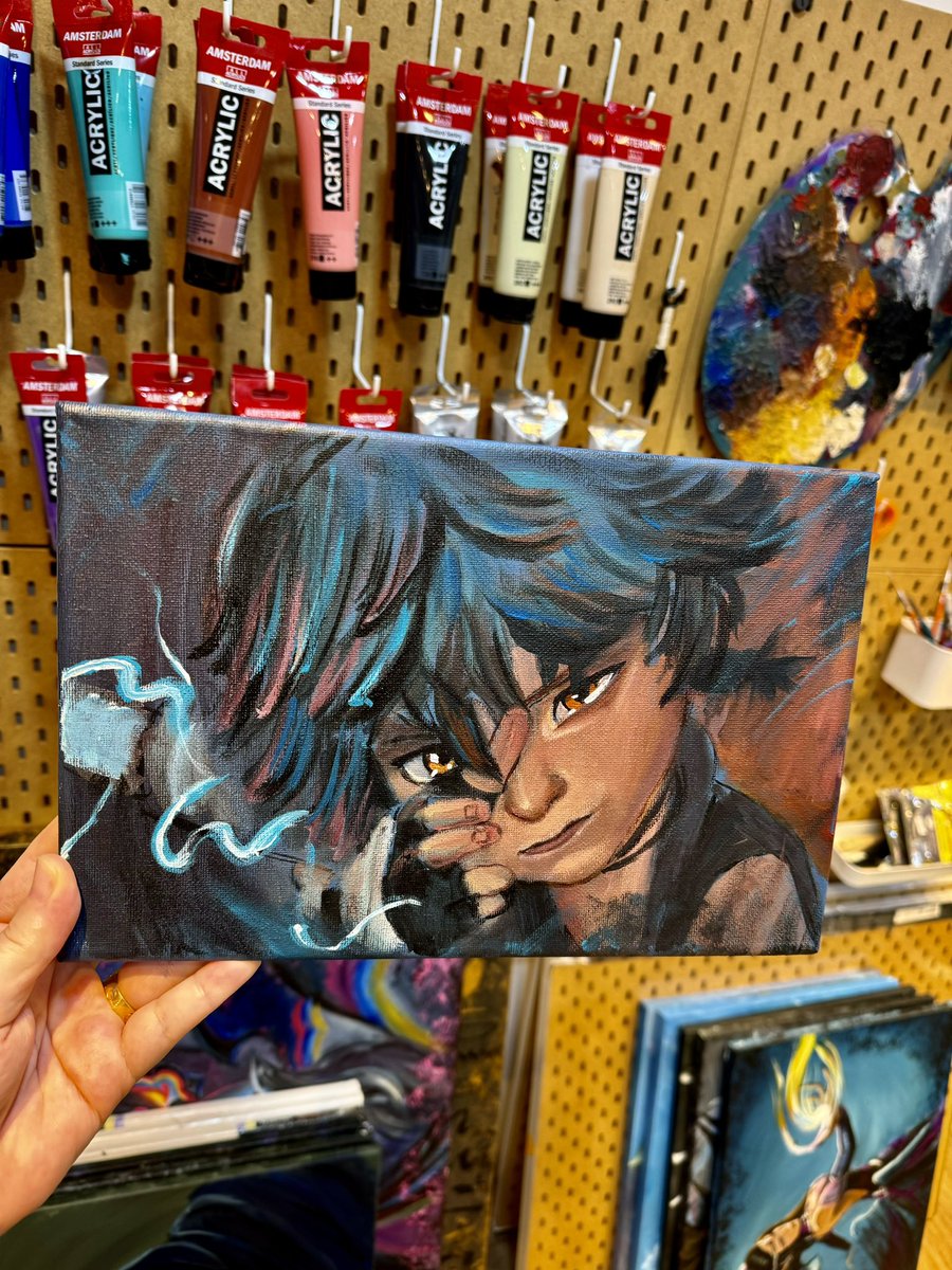 15% off paintings on my Etsy store for a limited time, don’t miss it out!

etsy.com/shop/TheGeekAr…

#Arcane #arcanepainting #leagueoflegends