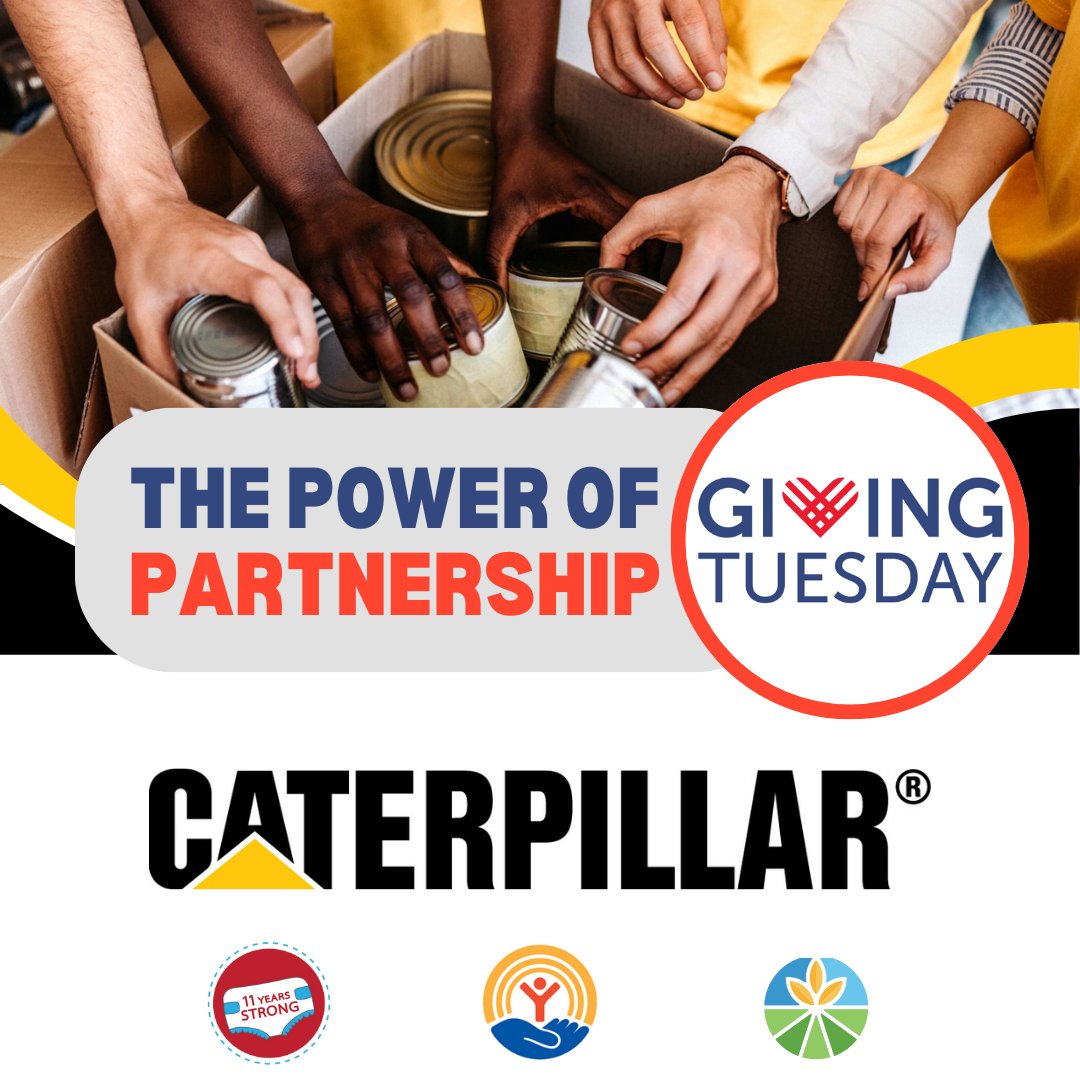 This Giving Tuesday, we're celebrating the power of partnership.
Alongside <a href="/CaterpillarInc/">CaterpillarInc</a>, we're working with 150 employees to pack diapers, winter clothing and cleaning supplies for thousands of individuals and families in WNC this week.

That's the power of partnership.