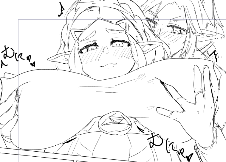 おっぱいばっかり描いてる 