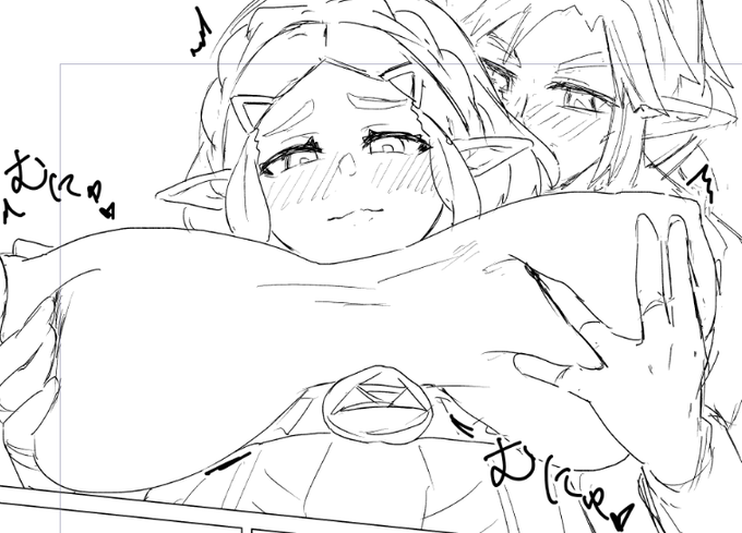 おっぱいばっかり描いてる 