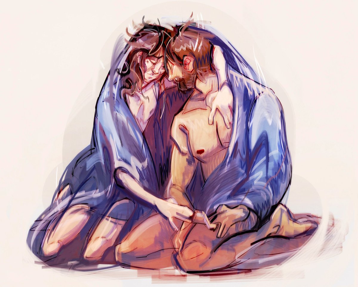 Rachell |REDACTED| c0mms open! (@redactedrachell) on Twitter photo Pull the blanket tight now 
#jayvik Pull the blanket tight now 
#jayvik