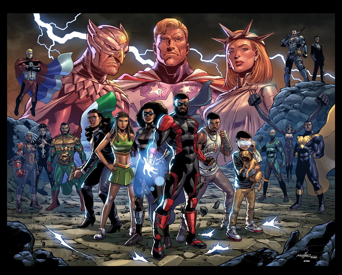 Seriously if you haven't gotten The Antagonists full trade paperback yet you need to order it now at discount!! Limited time only over $25 off! 290 pages! Issues 1-7!!! godhoodcomics.com/product/the-an…