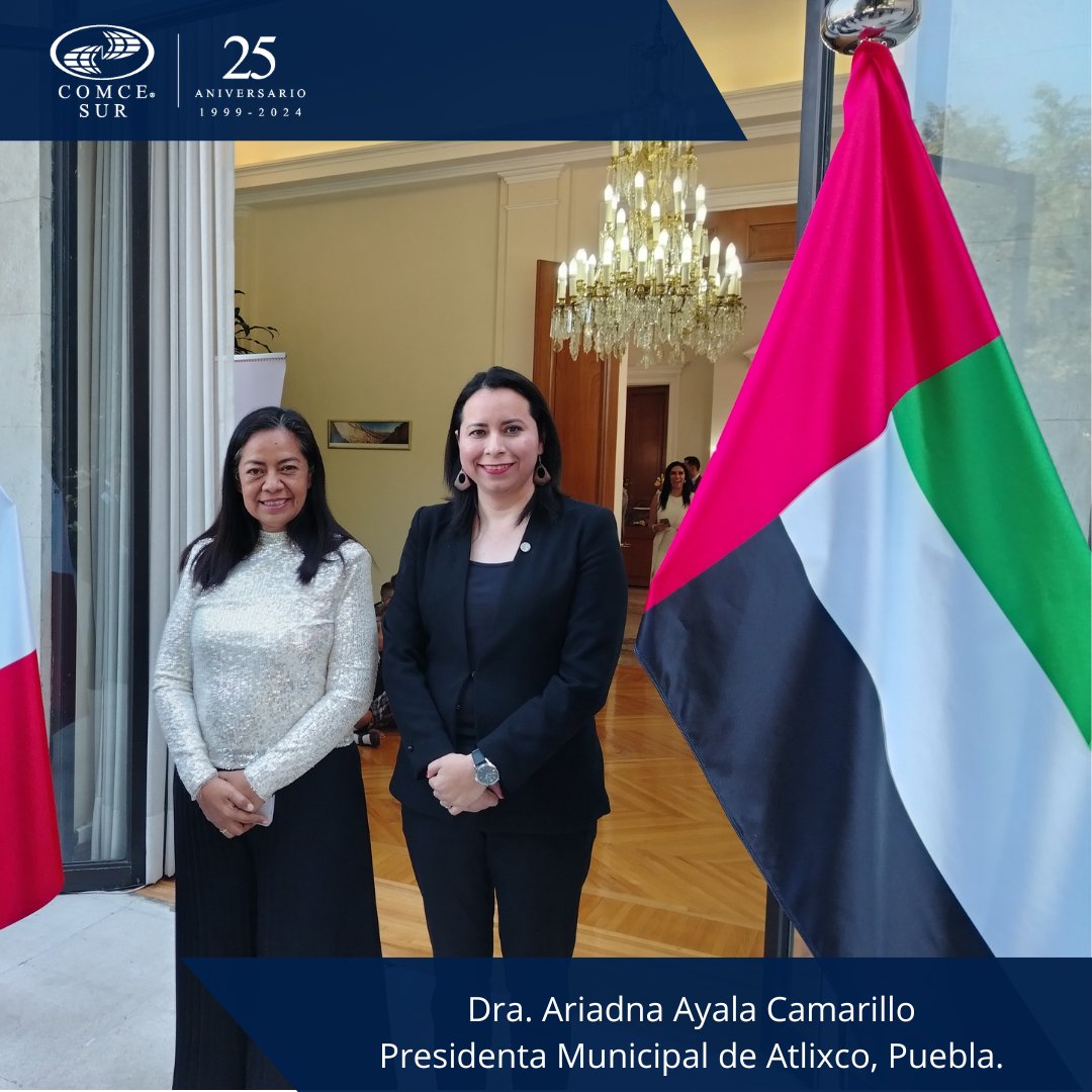 COMCE Sur (@comce_sur) on Twitter photo Agradecemos a la Embajada de los Emiratos Árabes Unidos <a href="/mofauae/">MoFA وزارة الخارجية</a>, por su distinguida invitación para participar con nuestras empresas y autoridades a la Recepción Conmemorativa del 53º Aniversario de la Unión de los Emiratos Árabes Unidos.
Empresarios de #RegiónSurPeninsula Agradecemos a la Embajada de los Emiratos Árabes Unidos <a href="/mofauae/">MoFA وزارة الخارجية</a>, por su distinguida invitación para participar con nuestras empresas y autoridades a la Recepción Conmemorativa del 53º Aniversario de la Unión de los Emiratos Árabes Unidos.
Empresarios de #RegiónSurPeninsula