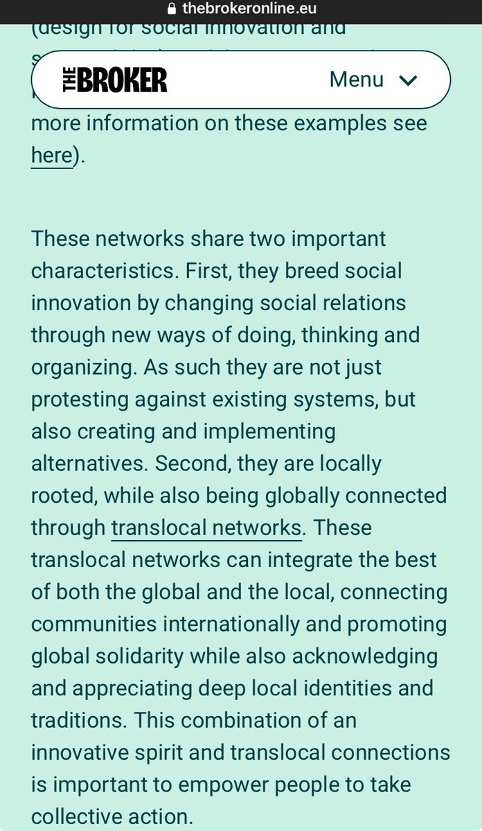 ThamarXOttens's tweet image. Good post! In this regard we can learn a lot from #indigenous cultures 💚 and secondly: 
it’s about time we focus on translocal networks! #Glocal 

thebrokeronline.eu/Blogs/Inclusiv…
&amp;amp;
designforsustainability.medium.com/indigenous-to-…

🌟 x.com/thamarxottens/…